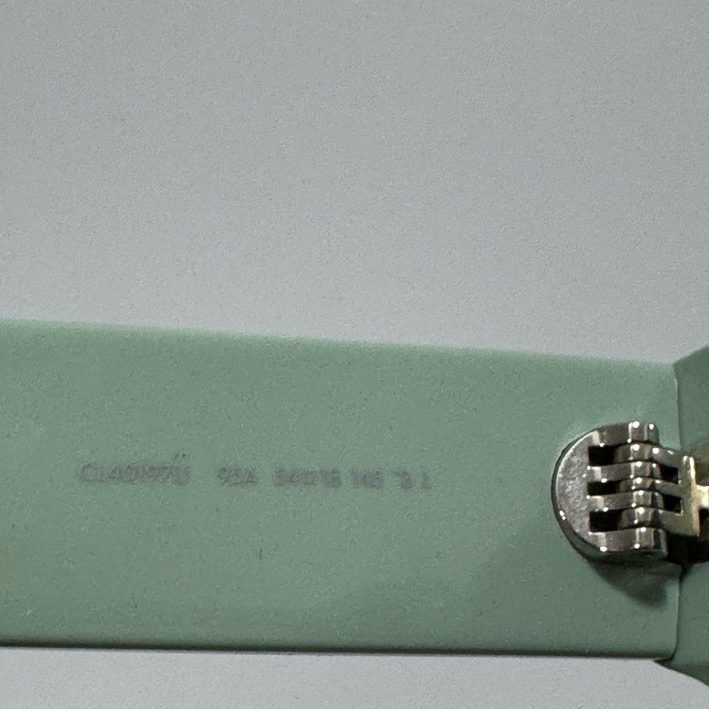 Celine Monochroms 54MM Cat Eye Sunglasses Green - Picture 7 of 7